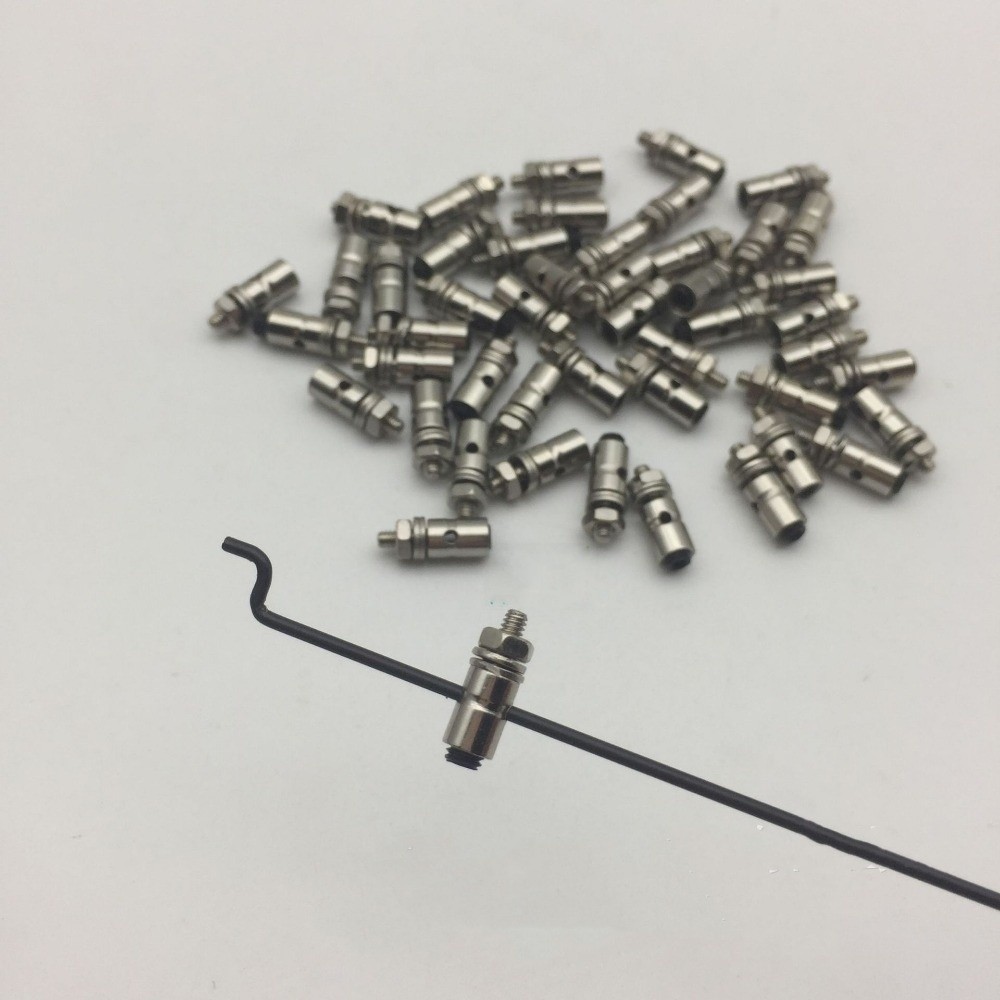 Push Fit Connector - 10pcs High Quality D1.2/1.8/2.1mm Pushrod Connectors