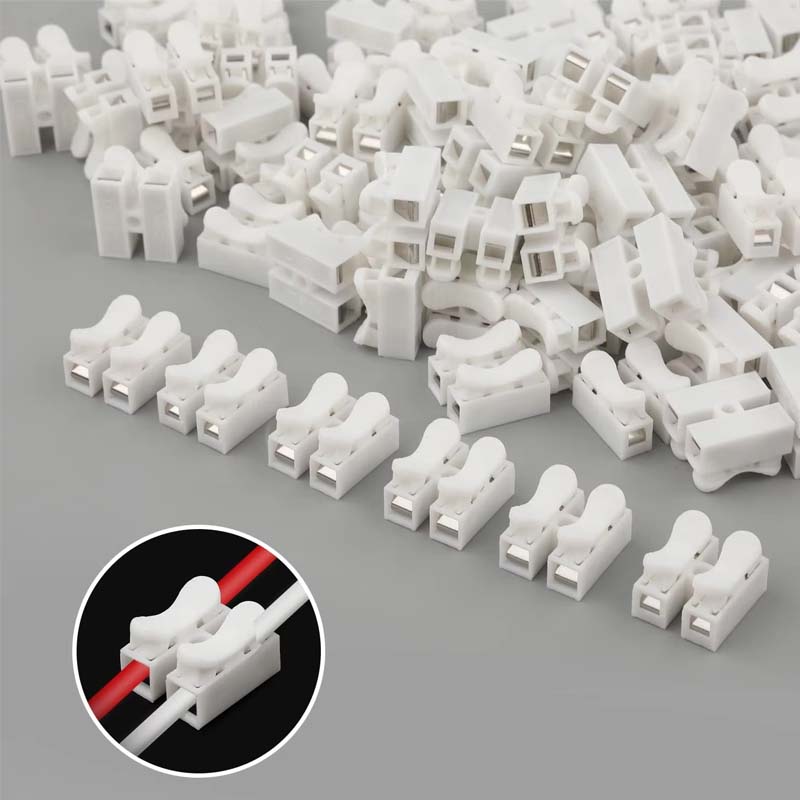 Push Fit Connector - 50pcs Push Quick Wire Cable CH2