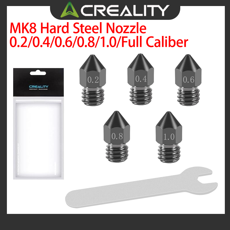 Creality Printer K1 - Creality Official MK8 Hard Steel Nozzles