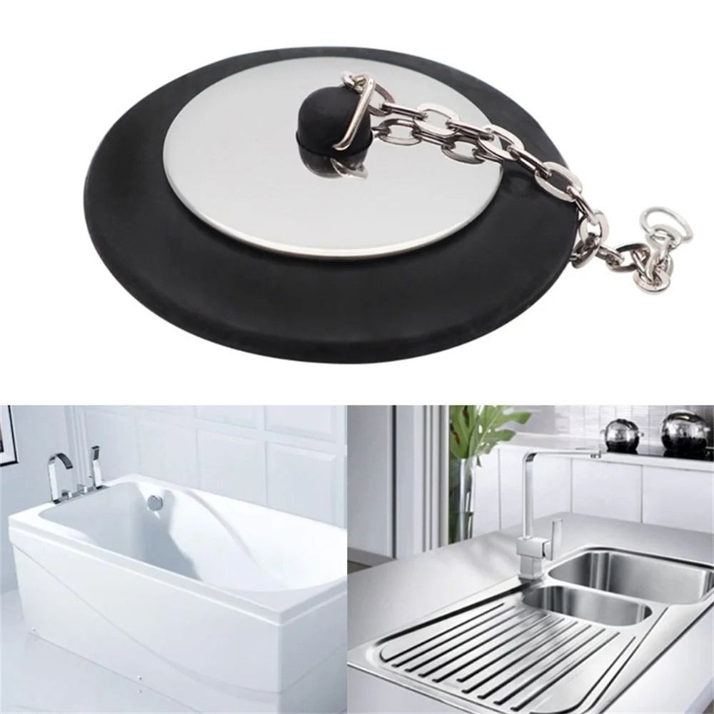 1Pcs New Rubber Tub Stopper Un - Drain Pipe Clip review and price