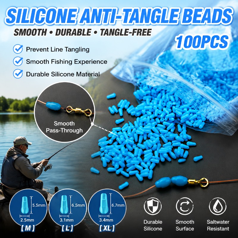 Silicone Fishing Beads Soft Tu - Plastic Pipe Clip review and price