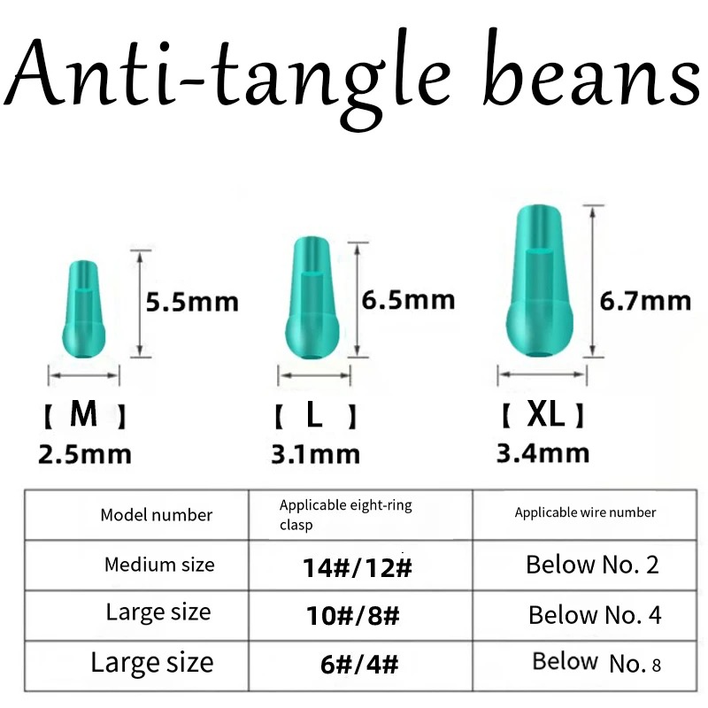 Silicone Fishing Beads Soft Tu - Plastic Pipe Clip review and price